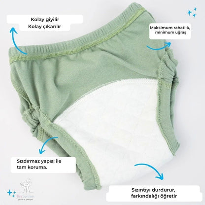 BezSonrası™ Tuvalet Eğitimi İç Çamaşırı